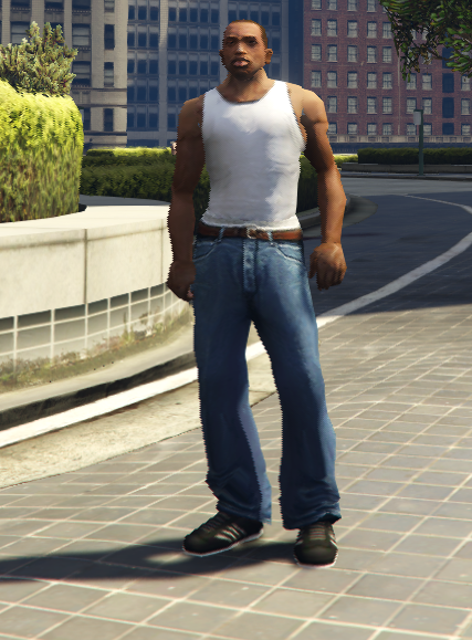 Thin CJ GTA SA - GTA5-Mods.com